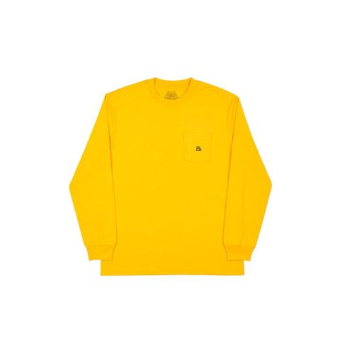 Palace PJ'S POCKET LONGSLEEVE CITRUS YELLOW
