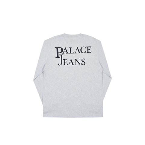 Palace PJ'S POCKET LONGSLEEVE GREY MARL - Colorway