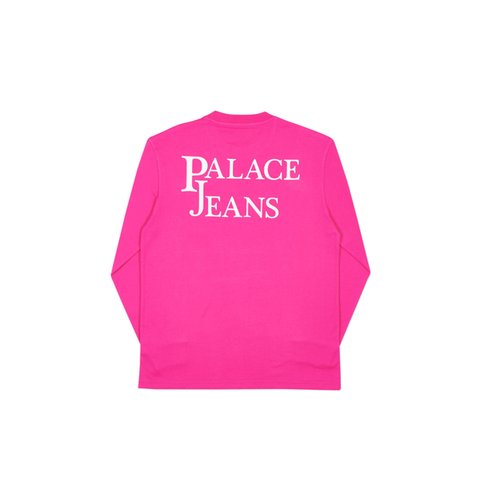 Palace PJ'S POCKET LONGSLEEVE HOT PINK - Colorway