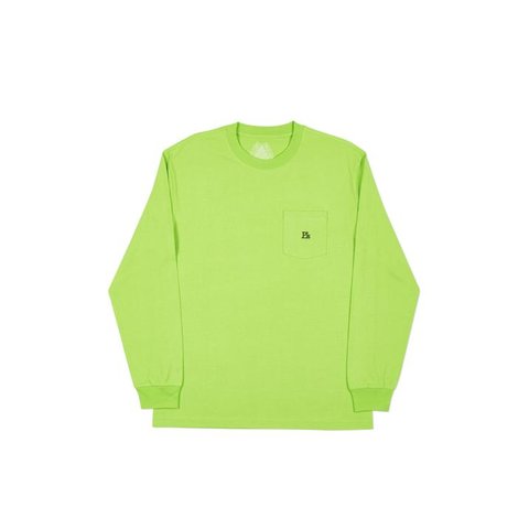 Palace PJ'S POCKET LONGSLEEVE LIME GREEN