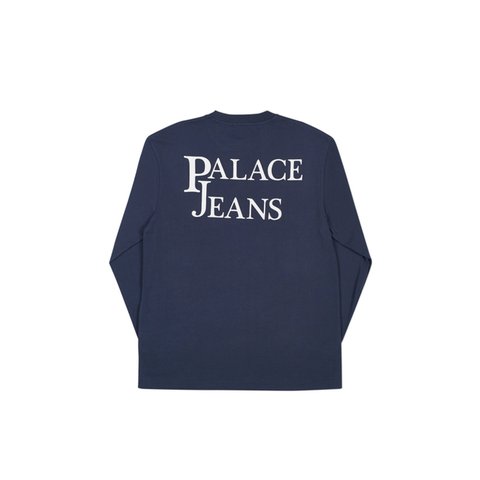 Palace PJ'S POCKET LONGSLEEVE NAVY - Colorway