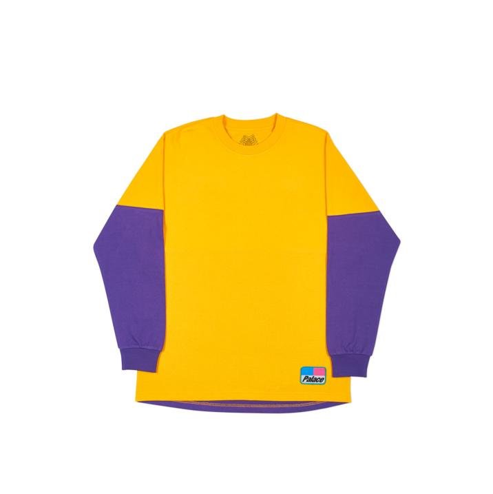 SPLITTER LONGSLEEVE CITRUS YELLOW / PURPLE