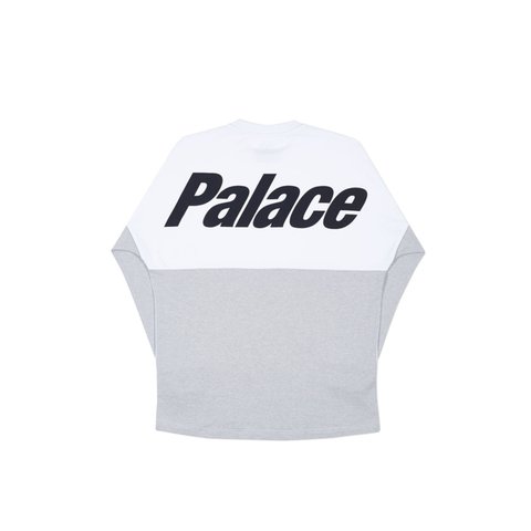 Palace SPLITTER LONGSLEEVE WHITE / GREY MARL - Colorway
