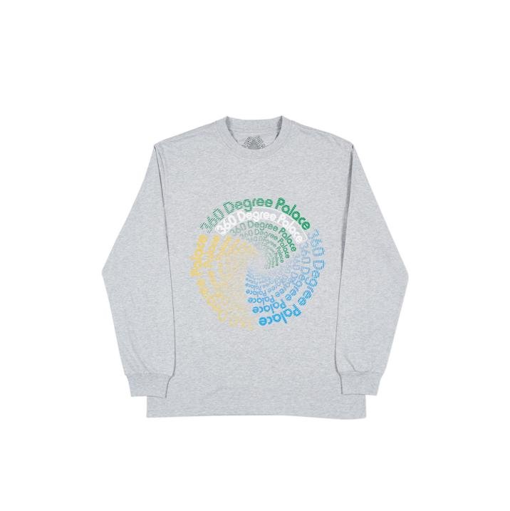 360 PALACE LONGSLEEVE GREY MARL