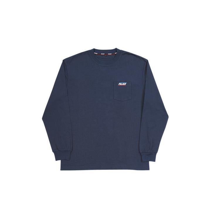 BASICALLY A POCKET LONGSLEEVE NAVY