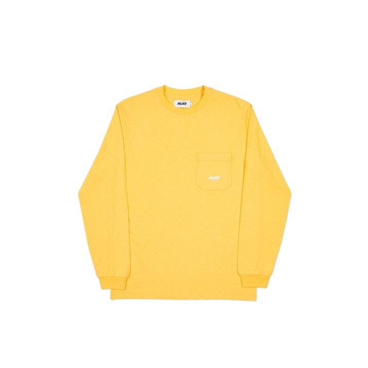 SLUB POCKET LONGSLEEVE YELLOW