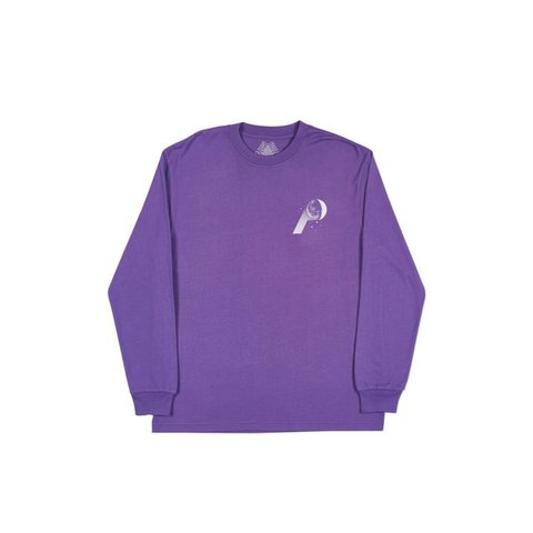 Palace P-MOON LONGSLEEVE PURPLE