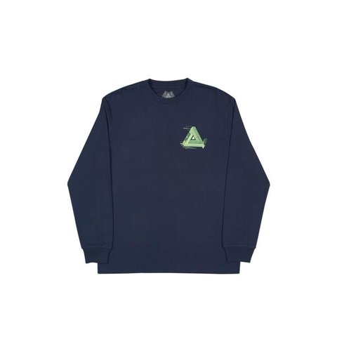 Palace SURKIT LONGSLEEVE NAVY
