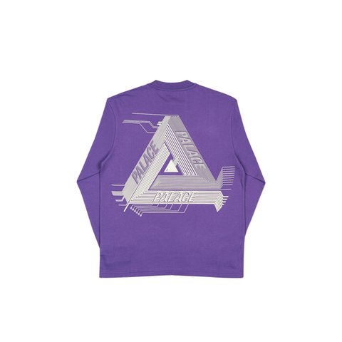 Palace SURKIT LONGSLEEVE PURPLE - Colorway