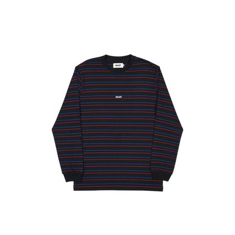 Palace BASICALLY A STRIPE LONGSLEEVE BLACK
