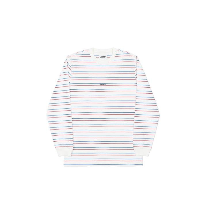 BASICALLY A STRIPE LONGSLEEVE WHITE