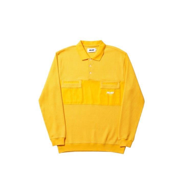 WAFFLE ON POLO YELLOW