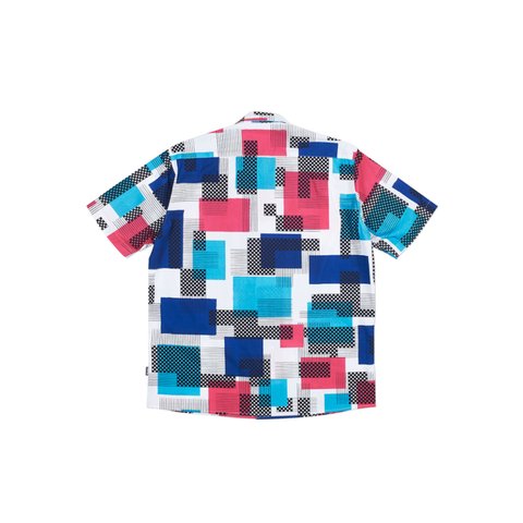 Palace MAXO RELAXO SHIRT BLUE / PINK / LIGHT BLUE - Colorway