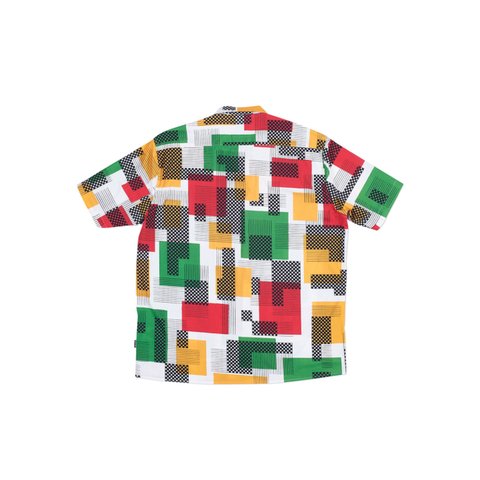 Palace MAXO RELAXO SHIRT RED / YELLOW / GREEN - Colorway