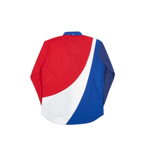 Palace MIXTURE SHIRT RED / WHITE / BLUE - Colorway