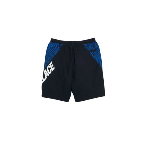 Palace SWIRL SHORTS BLUE / BLACK - Colorway