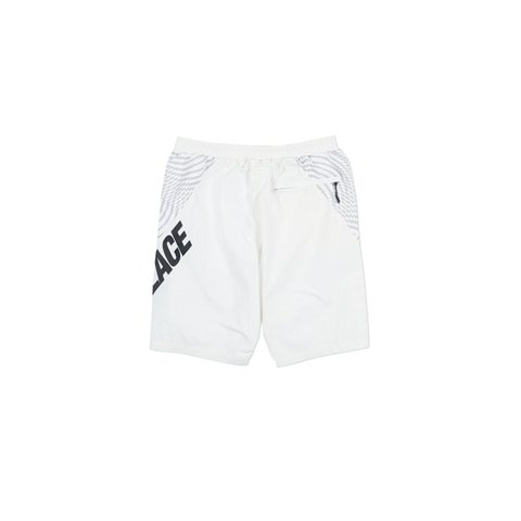 Palace SWIRL SHORTS WHITE - Colorway