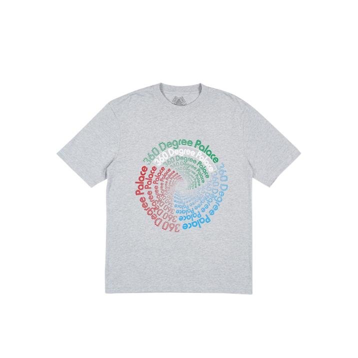 360 PALACE T-SHIRT GREY MARL