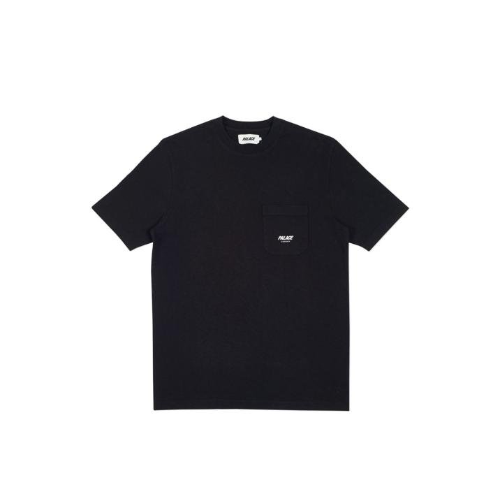 SLUB POCKET T-SHIRT BLACK
