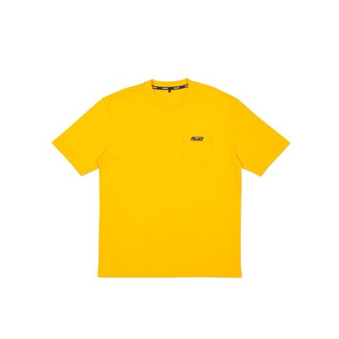 Palace BASICALLY A POCKET T-SHIRT CITRUS YELLOW