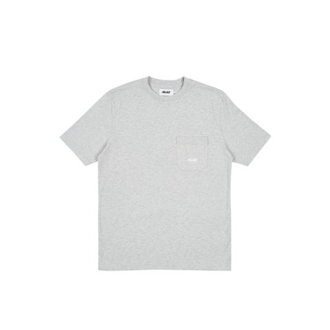 Palace SLUB POCKET T-SHIRT GREY MARL
