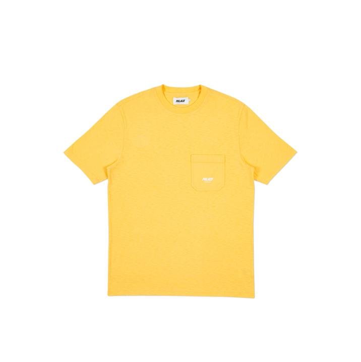 SLUB POCKET T-SHIRT YELLOW