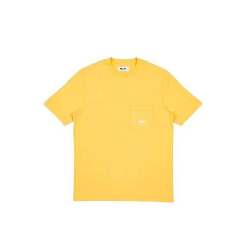 Palace SLUB POCKET T-SHIRT YELLOW