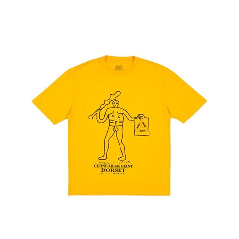 Palace EWDORSET T-SHIRT CITRUS YELLOW