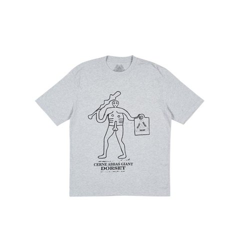 Palace EWDORSET T-SHIRT GREY MARL