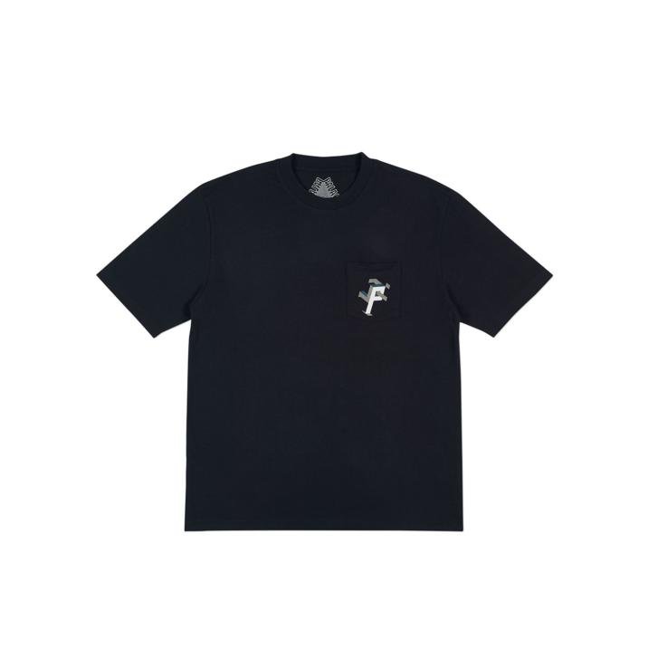 P MAN POCKET T-SHIRT BLACK
