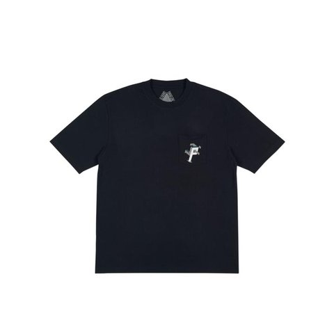 Palace P MAN POCKET T-SHIRT BLACK