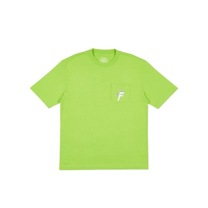 P MAN POCKET T-SHIRT LIME GREEN