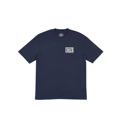 Palace SPLIT T-SHIRT NAVY