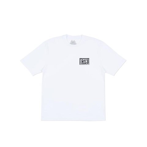Palace SPLIT T-SHIRT WHITE