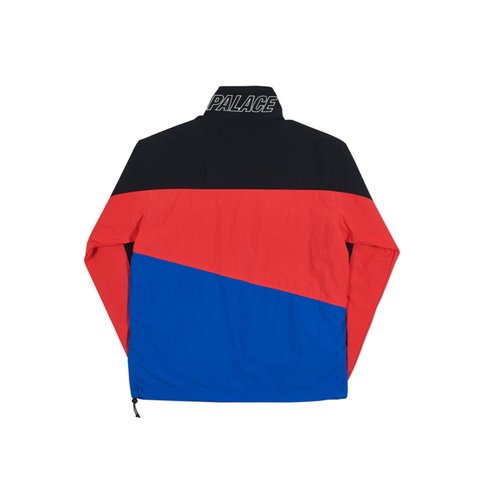 Palace 3-TRACK SHELL TOP BLACK / HIBISCUS / BLUE - Colorway