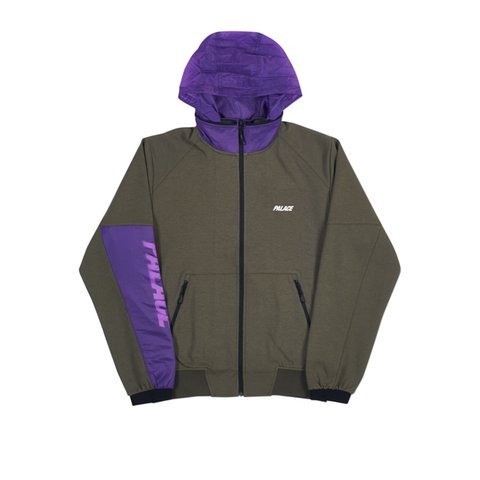 Palace S-LAYER TRACK TOP OLIVE - Colorway