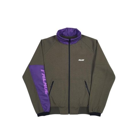 Palace S-LAYER TRACK TOP OLIVE