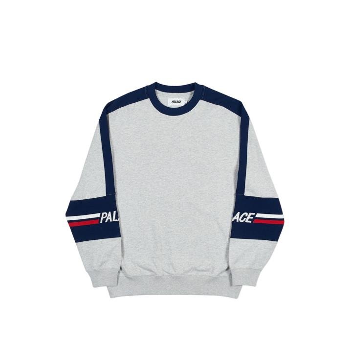 320 CREW GREY MARL / NAVY