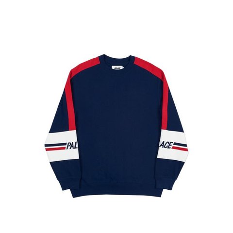 Palace 320 CREW NAVY / RED / WHITE