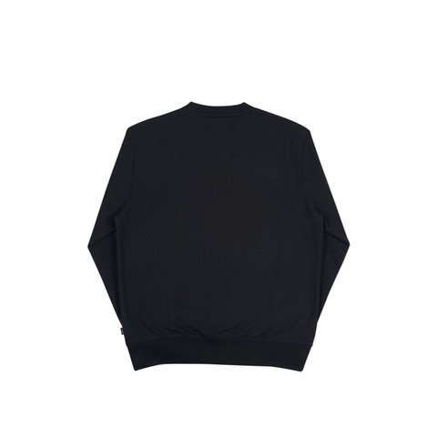 Palace BASICALLY A CREW BLACK - Colorway