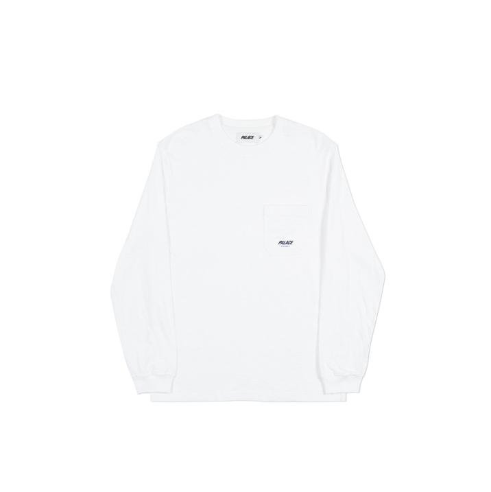 SLUB POCKET LONGSLEEVE WHITE