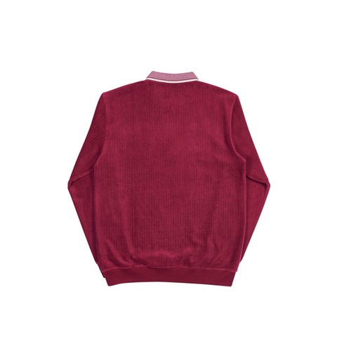Palace LOUR POLO CREW BEET RED - Colorway