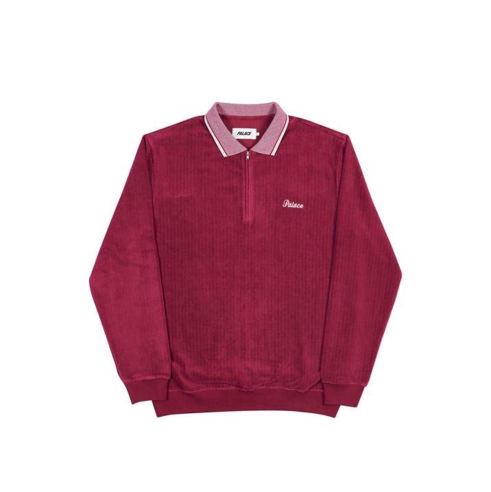 LOUR POLO CREW BEET RED