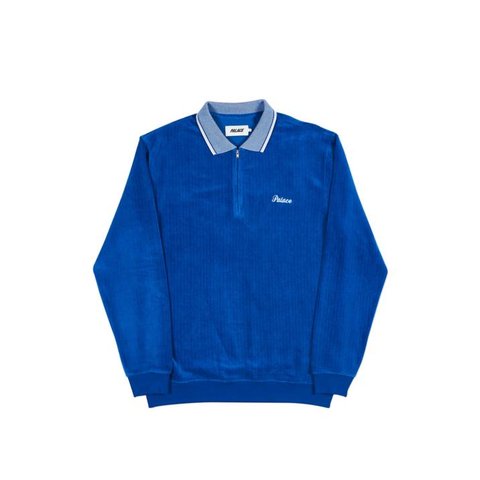 Palace LOUR POLO CREW BLUE