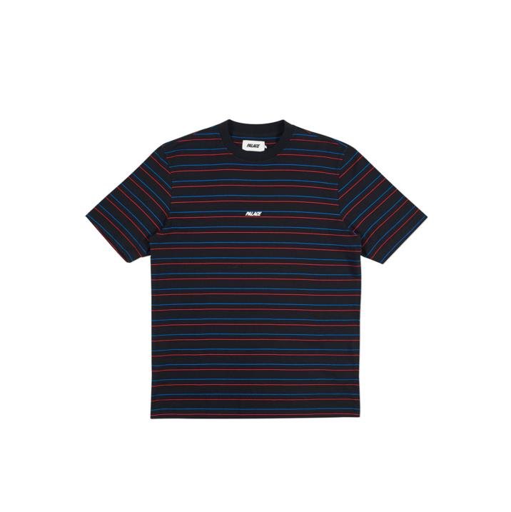 BASICALLY A STRIPE T-SHIRT BLACK