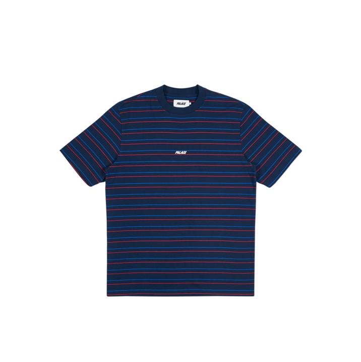 BASICALLY A STRIPE T-SHIRT NAVY