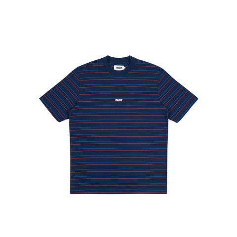 Palace BASICALLY A STRIPE T-SHIRT NAVY
