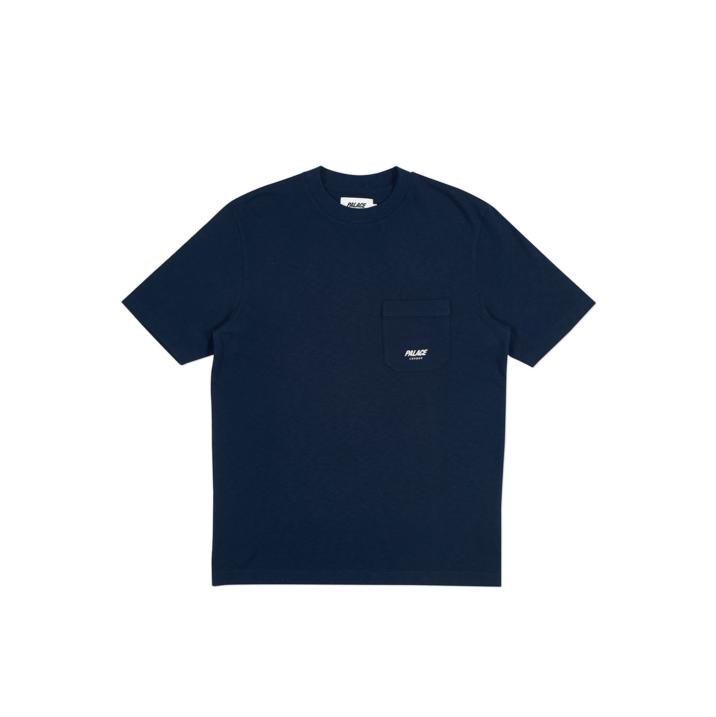 SLUB POCKET T-SHIRT NAVY