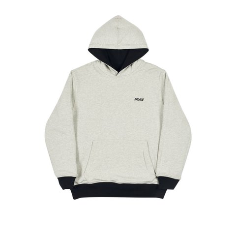 Palace REVERSO HOOD BLACK / GREY MARL - Colorway
