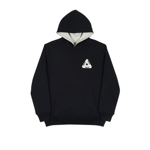 Palace REVERSO HOOD BLACK / GREY MARL